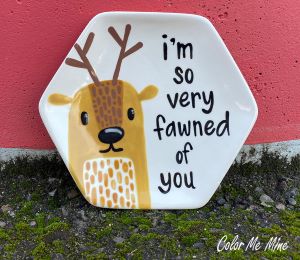 Tester Fawn Plate