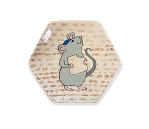 Tester Matzah Mouse Plate
