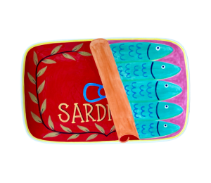 Tester Sardines Dinner Plate