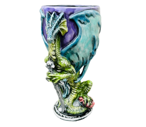 Tester Antique Dragon Goblet