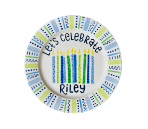 Tester Let's Celebrate Plate